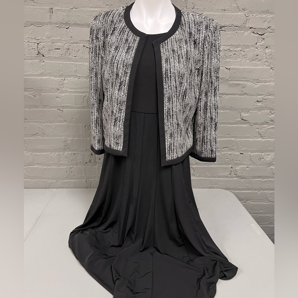 Jessica Howard Monochrome Patterned Jacket